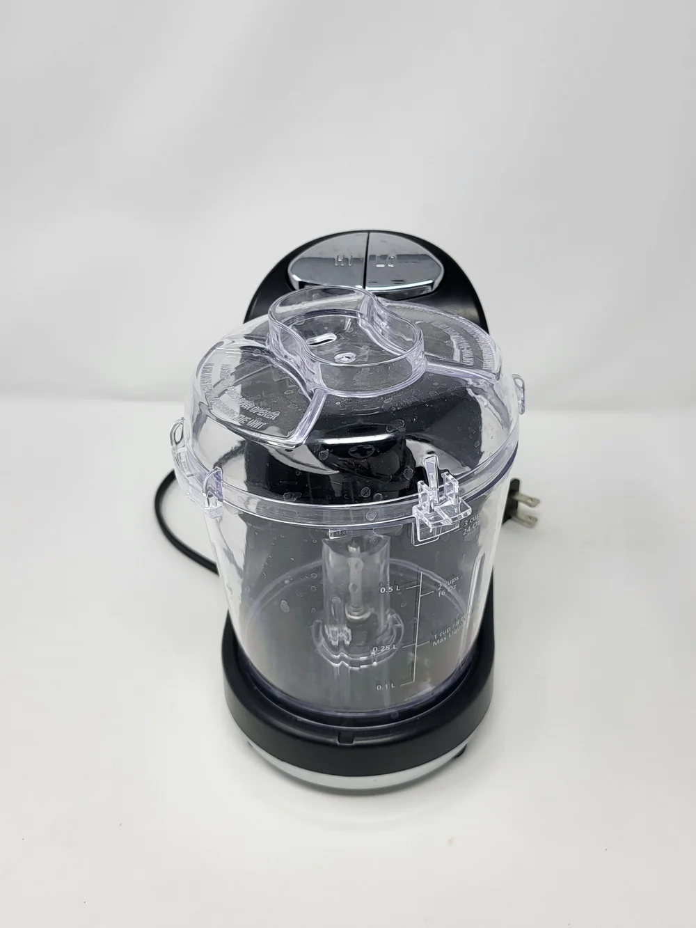 Oster Black Mini Food Processor - Compact Electric Chopper